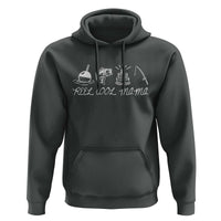 Reel Cool Mama Hoodie Funny Fishing Mom Birthday Gift