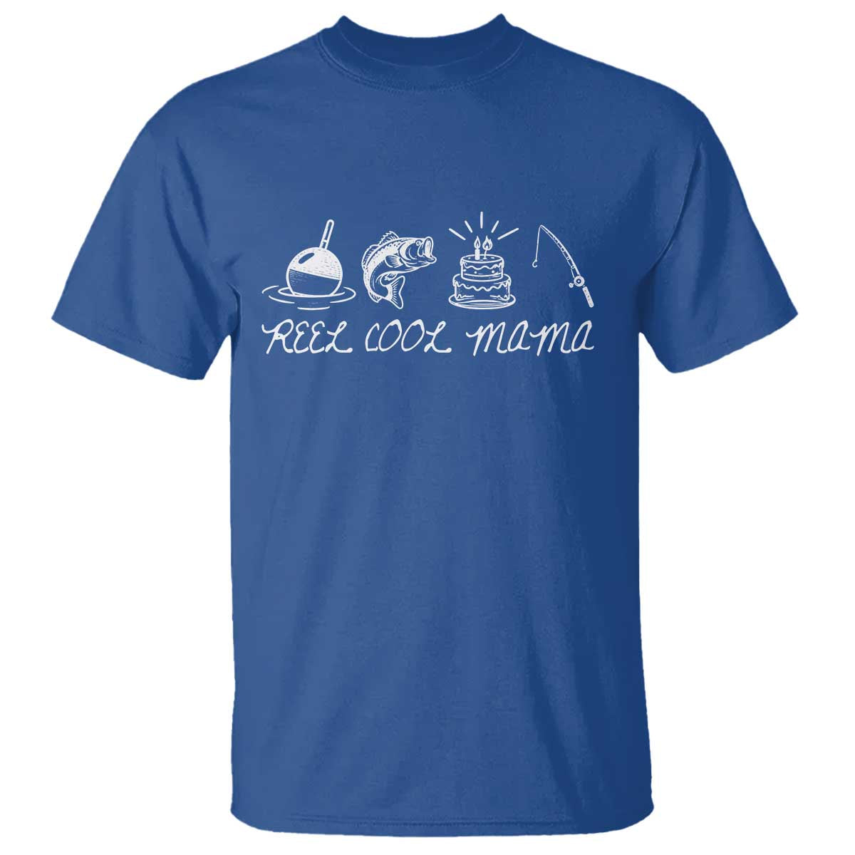 Reel Cool Mama T Shirt Funny Fishing Mom Birthday Gift