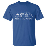 Reel Cool Mama T Shirt Funny Fishing Mom Birthday Gift