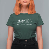 Reel Cool Mama T Shirt For Women Funny Fishing Mom Birthday Gift