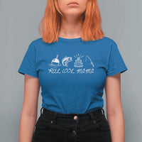 Reel Cool Mama T Shirt For Women Funny Fishing Mom Birthday Gift