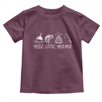 Reel Cool Mama Toddler T Shirt Funny Fishing Mom Birthday Gift