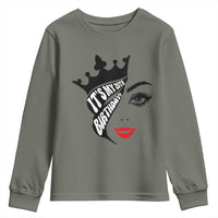 Its My 20th Birthday Youth Sweatshirt Birthday Queen Crown Gift For Women