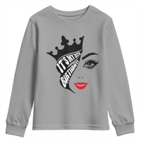 Its My 20th Birthday Youth Sweatshirt Birthday Queen Crown Gift For Women