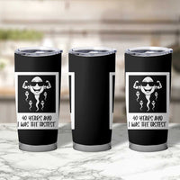 40 Years Ago I Was The Fastest Tumbler Cup Funny Forty Birthday Gift