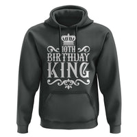 10th Birthday King Hoodie Perfect 10 Years Old Crown Gift
