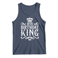10th Birthday King Tank Top Perfect 10 Years Old Crown Gift
