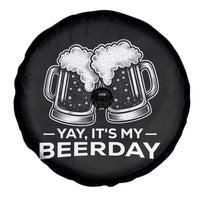 Yay Its My Beerday Spare Tire Cover Funny Birthday Party Gift For Beer Lovers