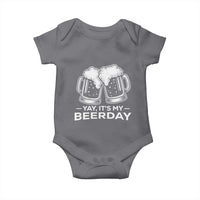 Yay Its My Beerday Baby Onesie Funny Birthday Party Gift For Beer Lovers