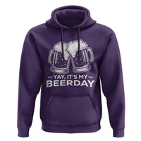 Yay Its My Beerday Hoodie Funny Birthday Party Gift For Beer Lovers