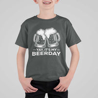 Yay Its My Beerday T Shirt For Kid Funny Birthday Party Gift For Beer Lovers