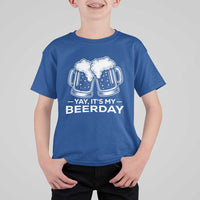 Yay Its My Beerday T Shirt For Kid Funny Birthday Party Gift For Beer Lovers