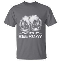 Yay Its My Beerday T Shirt Funny Birthday Party Gift For Beer Lovers