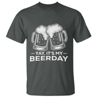 Yay Its My Beerday T Shirt Funny Birthday Party Gift For Beer Lovers