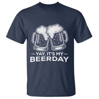 Yay Its My Beerday T Shirt Funny Birthday Party Gift For Beer Lovers