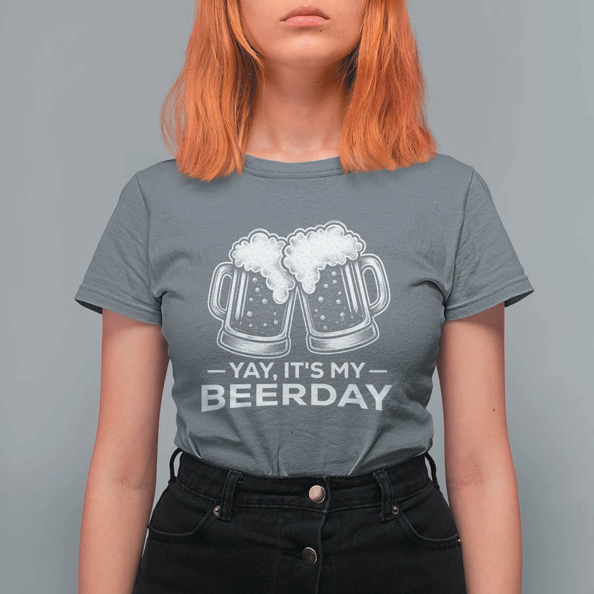 Yay Its My Beerday T Shirt For Women Funny Birthday Party Gift For Beer Lovers