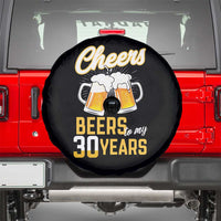 30th Birthday Party Gift Spare Tire Cover Cheers Beers To My 30 Years