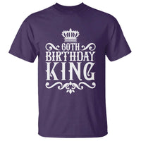 60th Birthday King Royal Crown Graphic For Men T Shirt