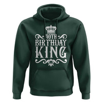 40th Birthday King Royal Crown Graphic For Men Hoodie