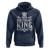 40th Birthday King Royal Crown Graphic For Men Hoodie