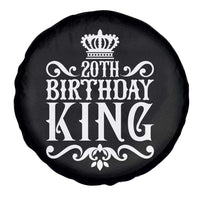 20th Birthday King Crown Gift For Men Spare Tire Cover