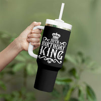 20th Birthday King Crown Gift For Men Tumbler With Handle