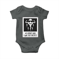 60 Years Ago I Was The Fastest Baby Onesie Funny 60th Birthday Celebration