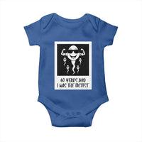 60 Years Ago I Was The Fastest Baby Onesie Funny 60th Birthday Celebration