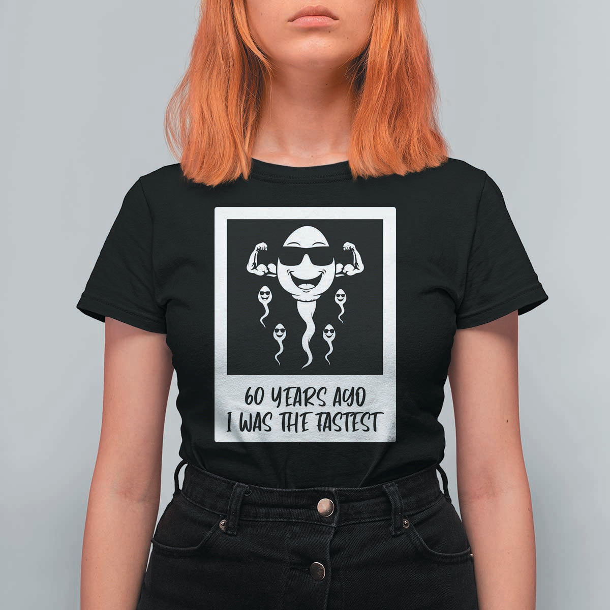 60 Years Ago I Was The Fastest T Shirt For Women Funny 60th Birthday Celebration