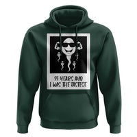 55 Years Ago I Was The Fastest Hoodie Funny 55th Birthday Milestone Graphic