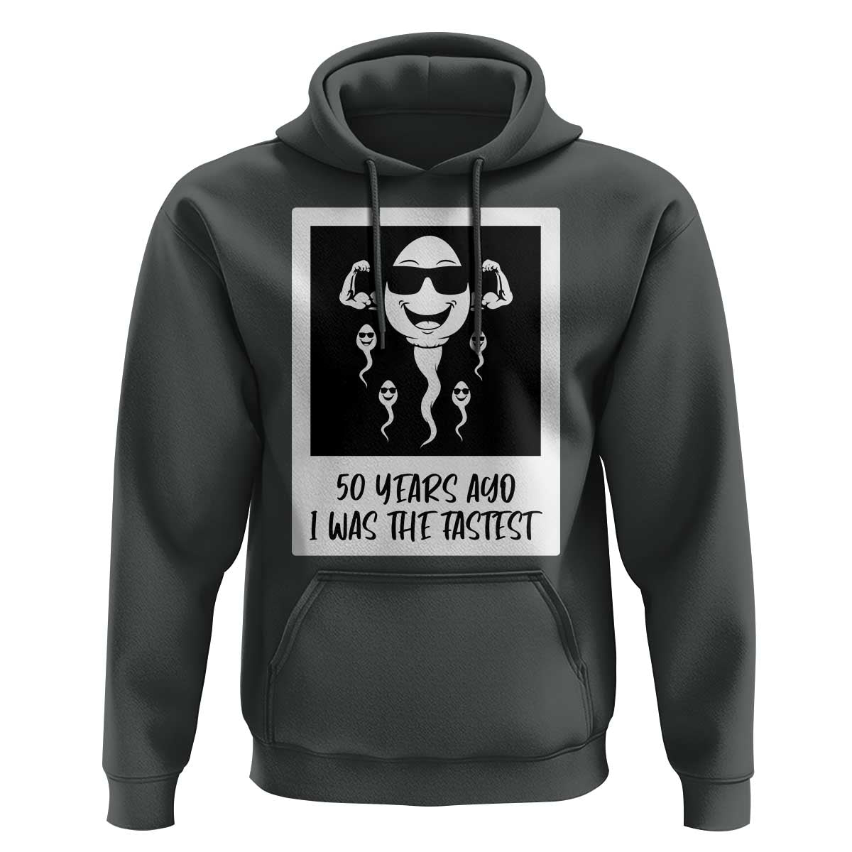 50 Years Ago I Was The Fastest Hoodie Funny 50th Birthday Gift