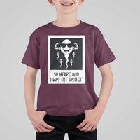 50 Years Ago I Was The Fastest T Shirt For Kid Funny 50th Birthday Gift
