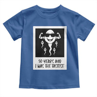 50 Years Ago I Was The Fastest Toddler T Shirt Funny 50th Birthday Gift