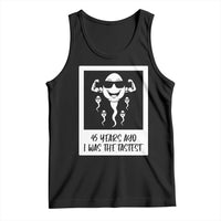 45 Years Ago I Was The Fastest Tank Top Funny 45th Birthday Gift