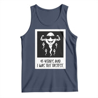 45 Years Ago I Was The Fastest Tank Top Funny 45th Birthday Gift
