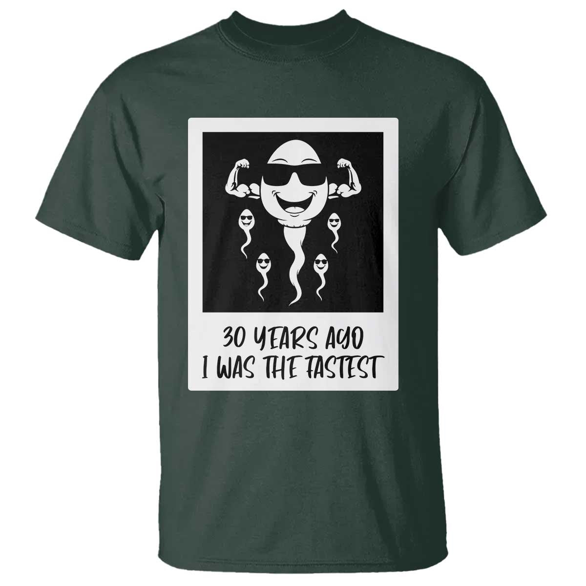 30 Years Ago I Was The Fastest T Shirt Funny 30th Birthday Gift Idea