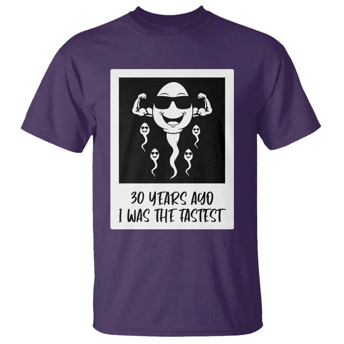 30 Years Ago I Was The Fastest T Shirt Funny 30th Birthday Gift Idea