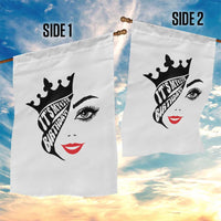 Its My 45th Birthday Garden Flag Birthday Queen Crown Gift For Women