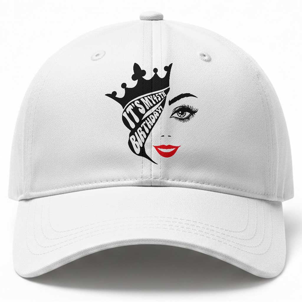 Its My 45th Birthday Baseball Cap Birthday Queen Crown Gift For Women