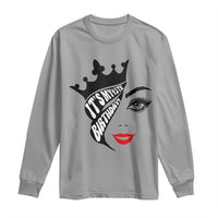 Its My 45th Birthday Long Sleeve Shirt Birthday Queen Crown Gift For Women
