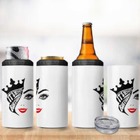 Its My 40th Birthday 4 in 1 Can Cooler Tumbler Birthday Queen Crown Gift For Women