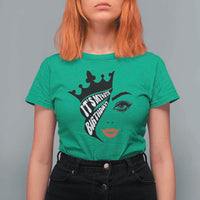 Its My 40th Birthday T Shirt For Women Birthday Queen Crown Gift For Women