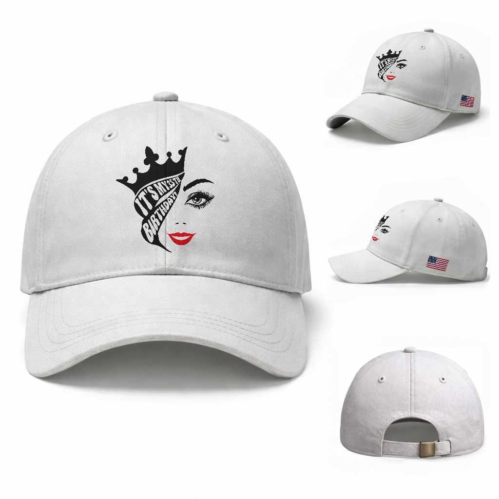 Its My 35th Birthday Baseball Cap Birthday Queen Crown Gift For Women