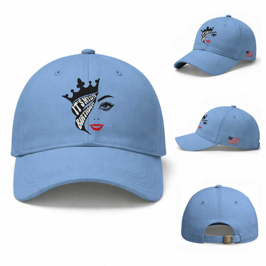 Its My 35th Birthday Baseball Cap Birthday Queen Crown Gift For Women