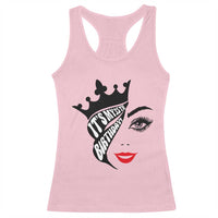 Its My 35th Birthday Racerback Tank Top Birthday Queen Crown Gift For Women