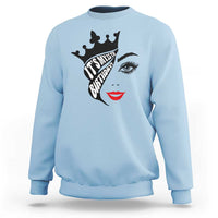 Its My 35th Birthday Sweatshirt Birthday Queen Crown Gift For Women