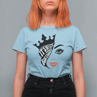 Its My 35th Birthday T Shirt For Women Birthday Queen Crown Gift For Women