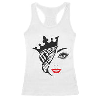 Its My 30th Birthday Racerback Tank Top Birthday Queen Crown Gift For Women