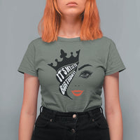 Its My 25th Birthday T Shirt For Women Birthday Queen Crown Gift For Women