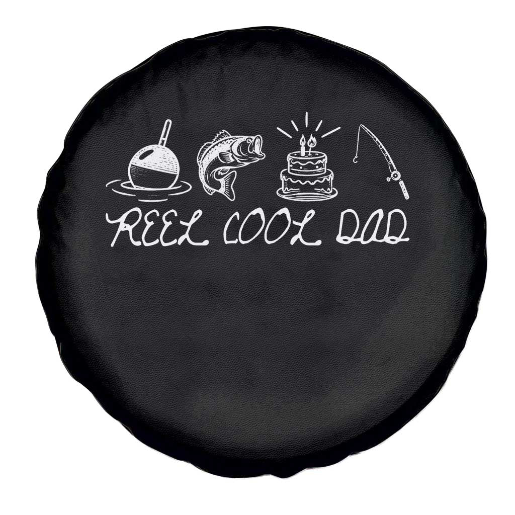 Reel Cool Dad Spare Tire Cover Funny Fishing Dad Birthday Gift